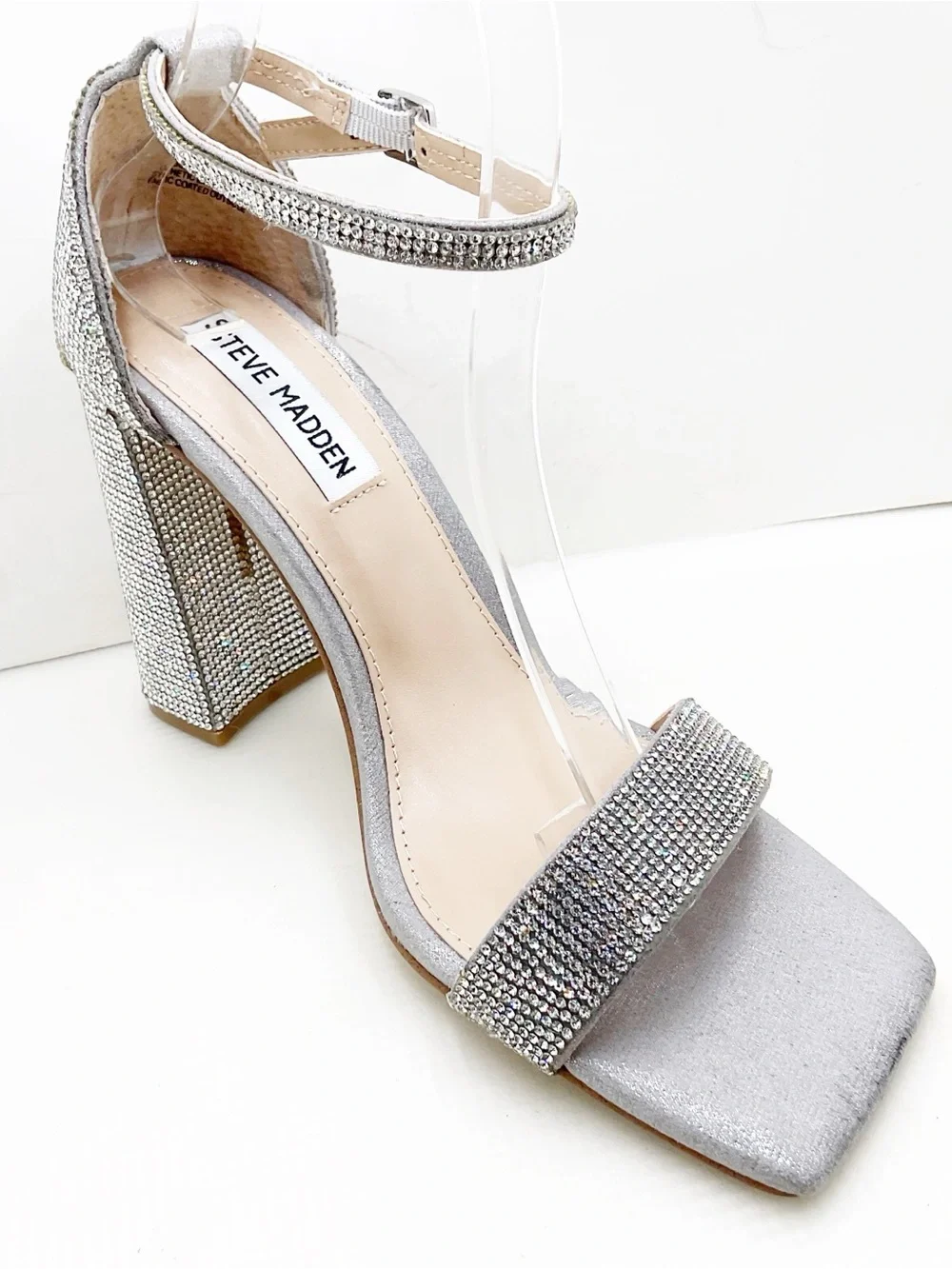 🆕{Steve Madden} TIAA Rhinestone Sandals